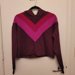 Forever 21 Cropped Pullover Hoodie | Size S